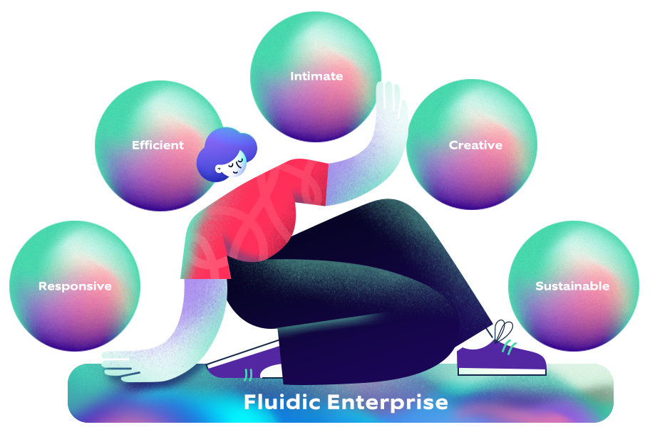 Characteristics of a Fluidic Enterprise