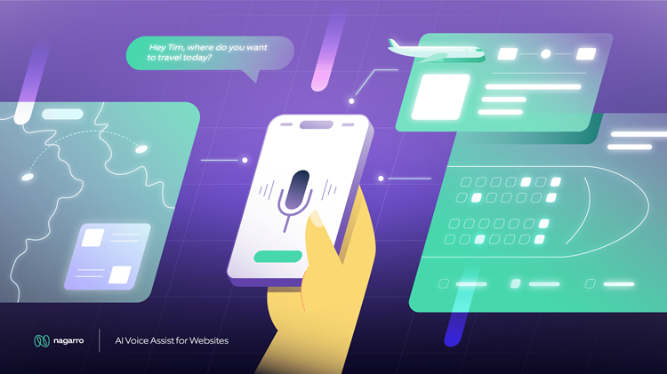 Nagarro developed AI voice assist for airline websites