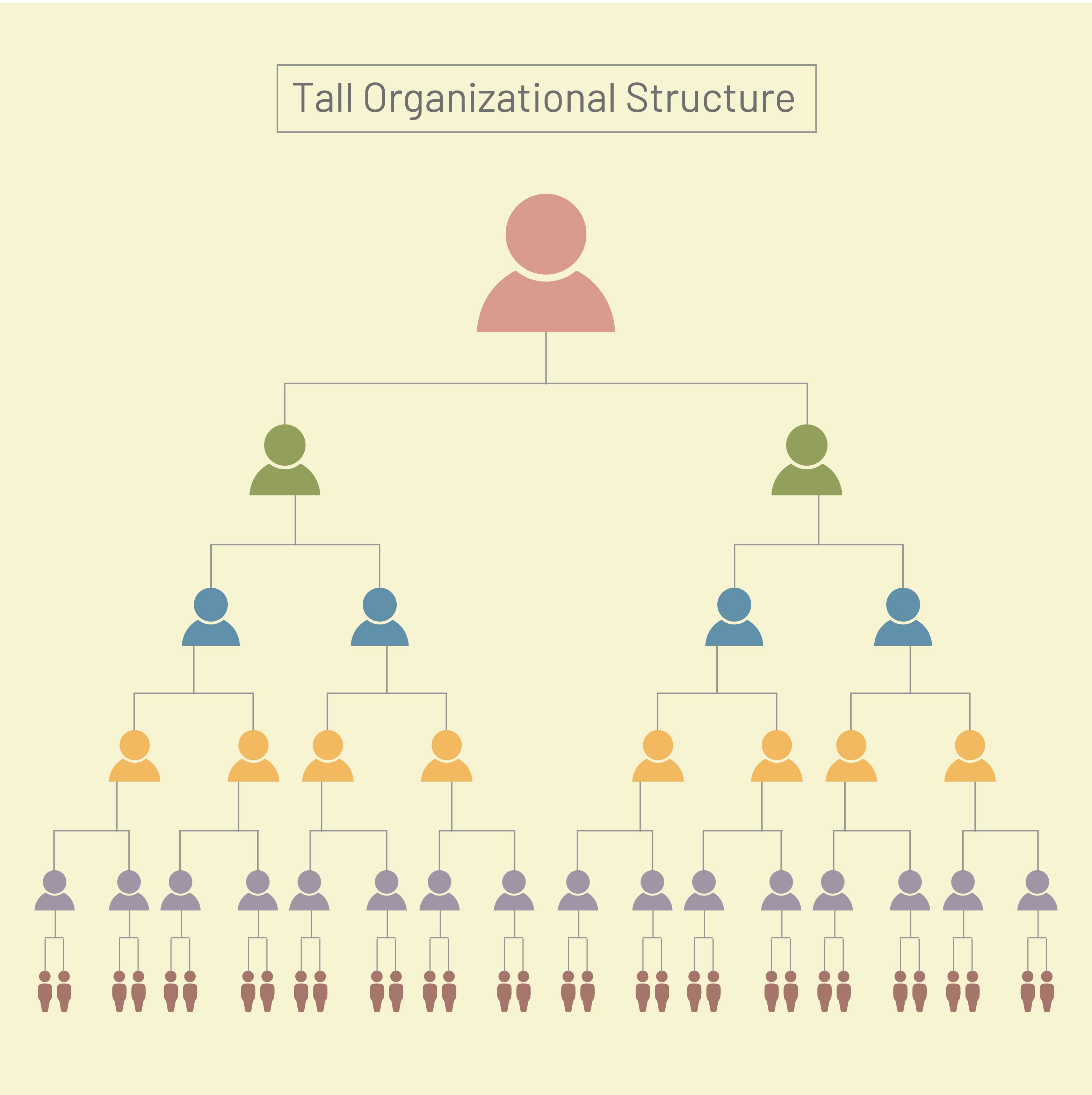 Tall Organizational Hierarchy