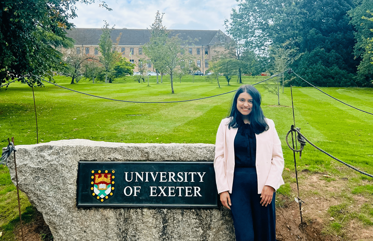 Nainy at the University of Exeter-1