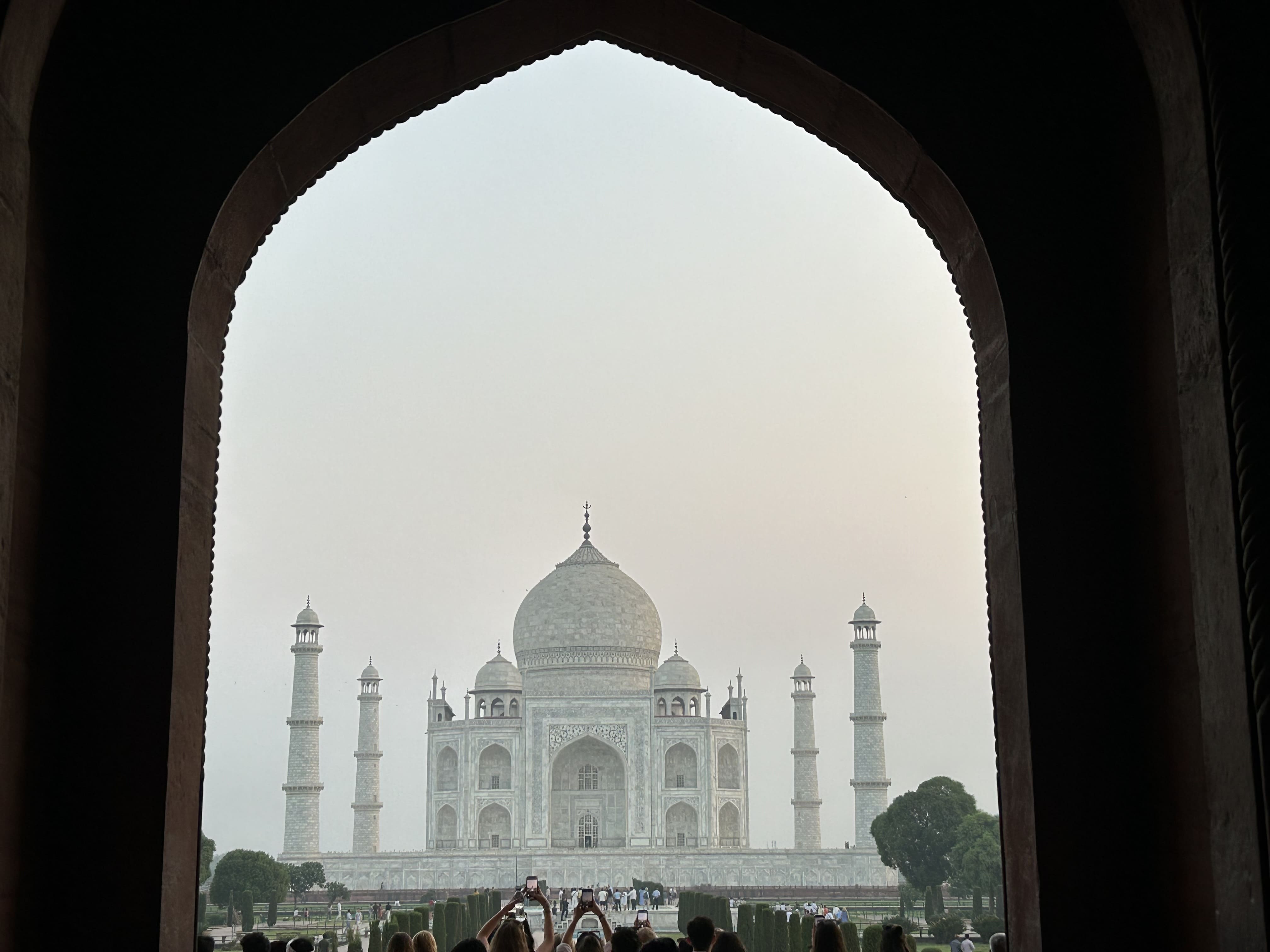 Taj Mahal in Agra India clicked by Torben Mauch