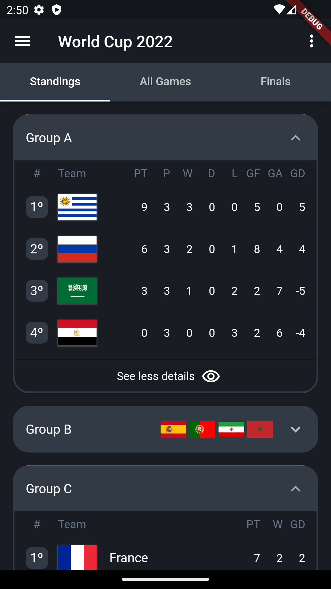 Nagarro World Cup App A Case Study in Flutter Development