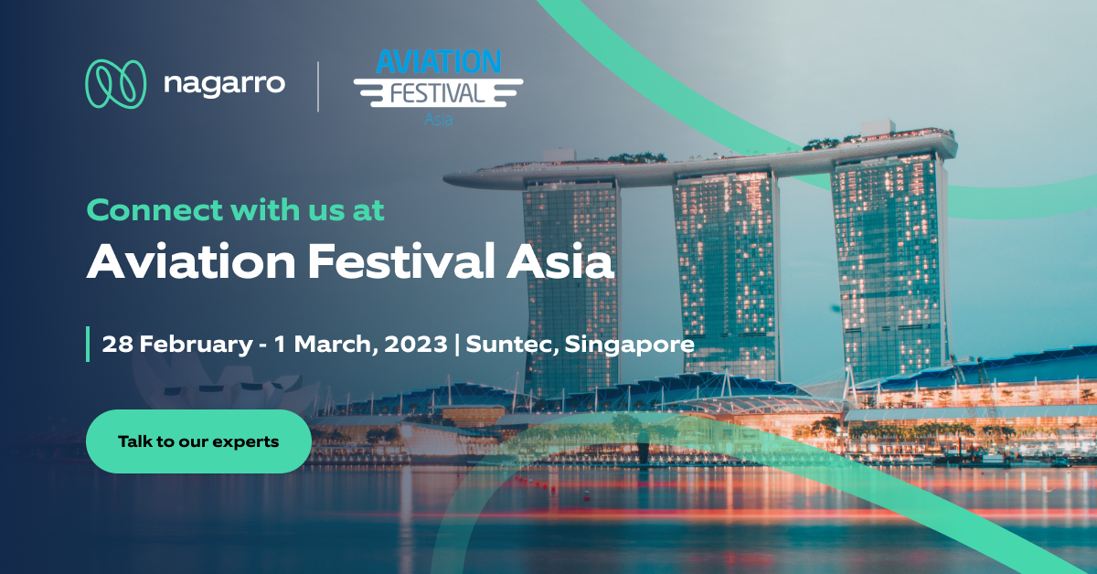 Connect with Nagarro experts at Aviation Festival Asia 2023