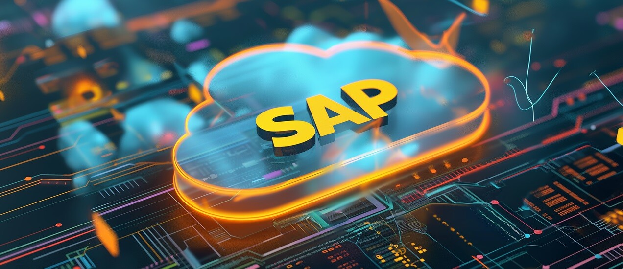 Futuristic SAP Cloud image