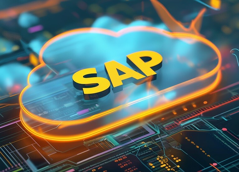 Futuristic SAP Cloud image_m