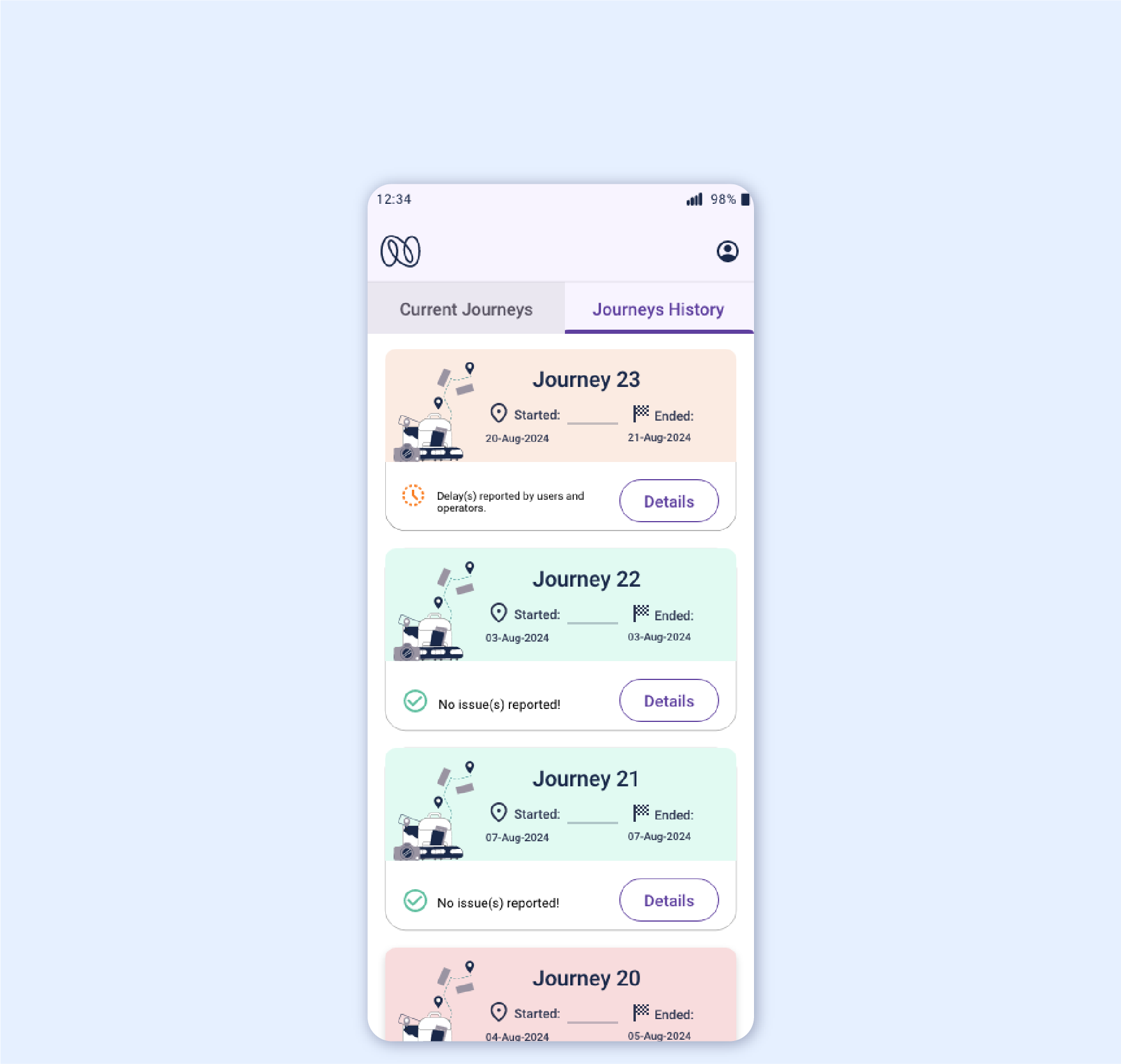 Ticketing app - Screen 1-1