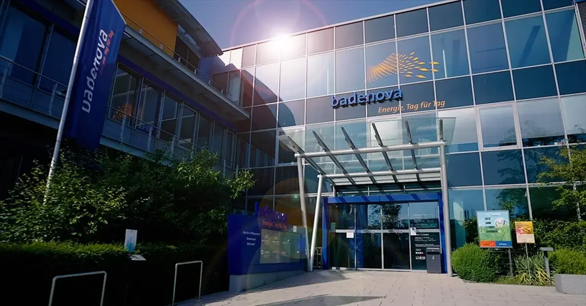 badenova office building entrance