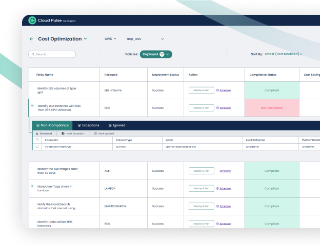 One-Click Policy Deployment